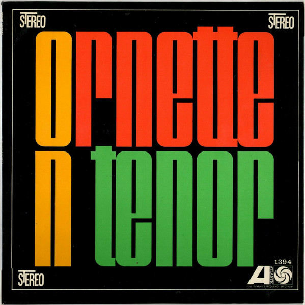ornette coleman on tenor vinyl