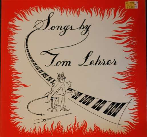 Tom Lehrer – Songs By Tom Lehrer vinyl