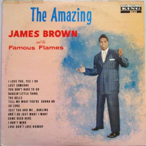 James Brown & The Famous Flames – The Amazing James Brown Vinyl